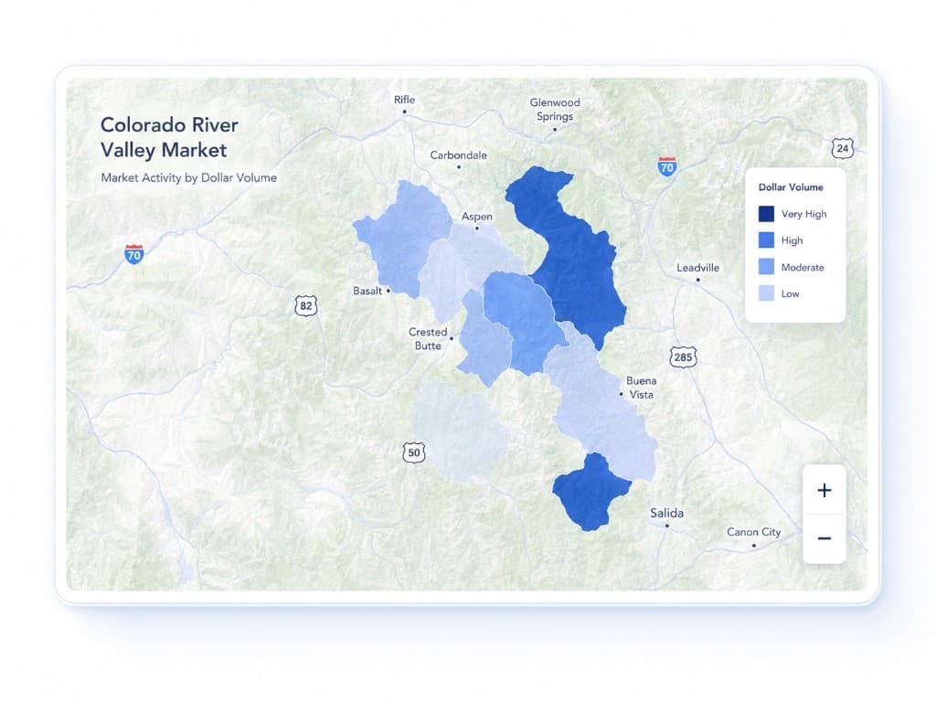 Colorado River Valley market map